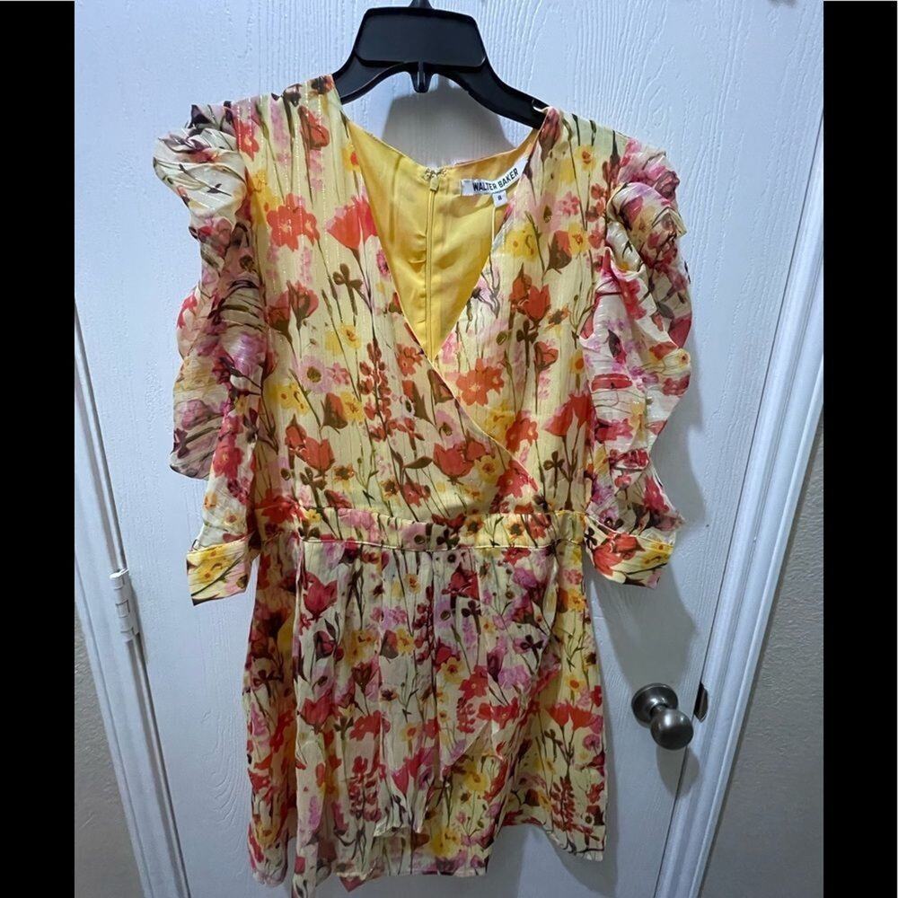 Walter Baker boho floral‎ cottage core Adriana Dress NWT